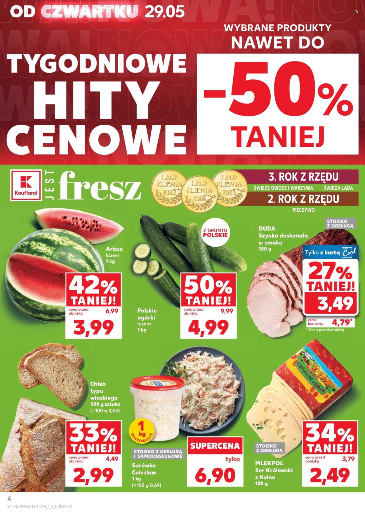 Leták Kaufland - 29.5.2025 - 4.6.2025. Strana 4