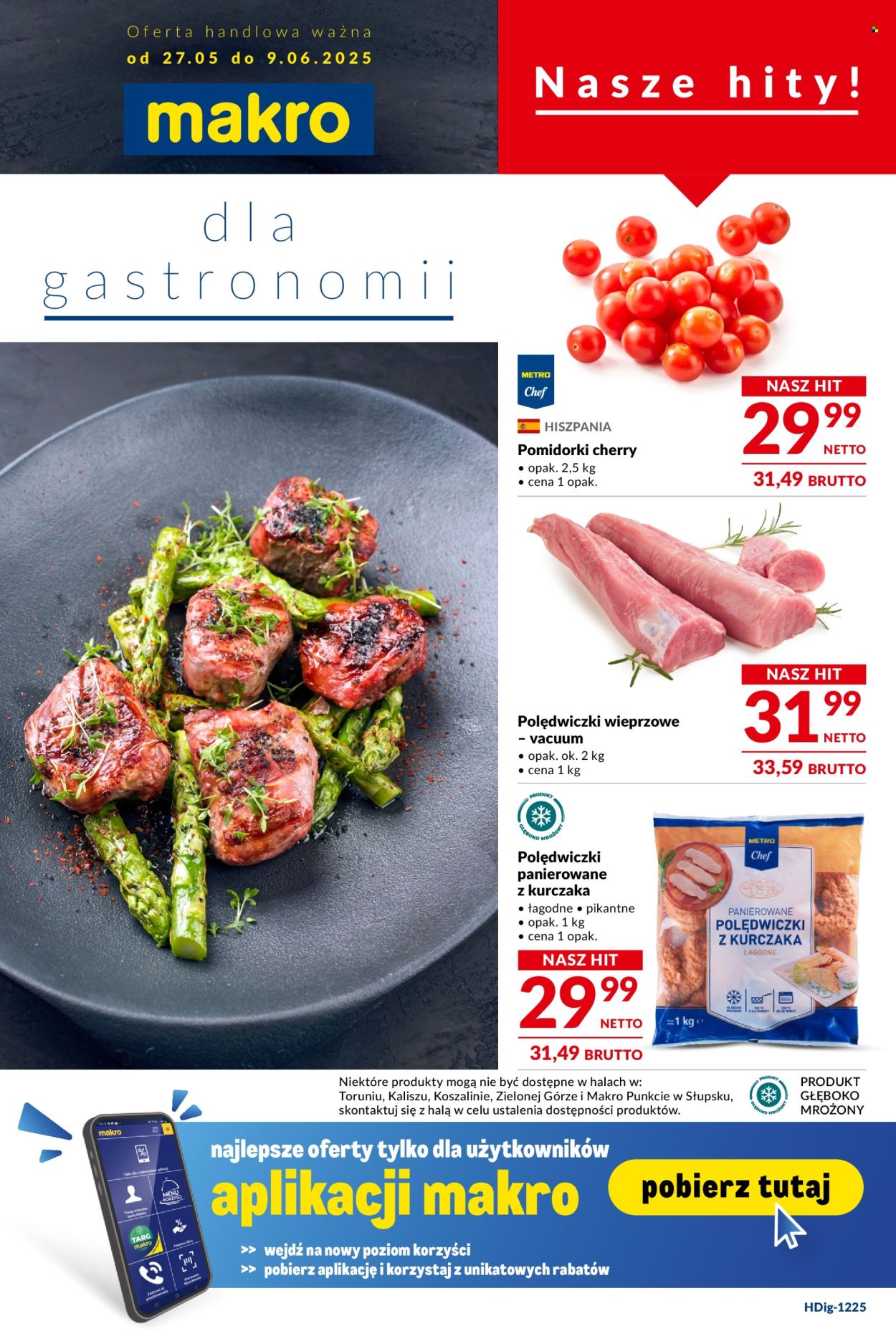 Leták Makro - 27.5.2025 - 9.6.2025. Strana 1