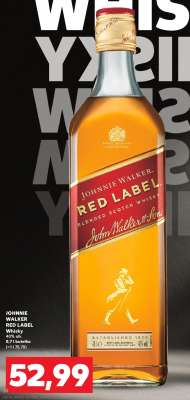 JOHNNIE WALKER RED LABEL Whisky