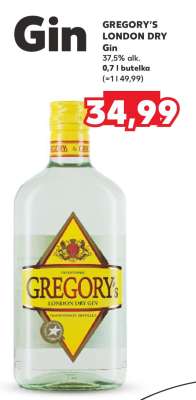 GREGORY'S LONDON DRY