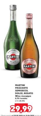 MARTINI FRIZZANTE SEMISECCO, DOLCE, ROSATO