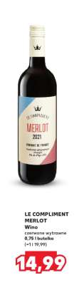 LE COMPLIMENT MERLOT