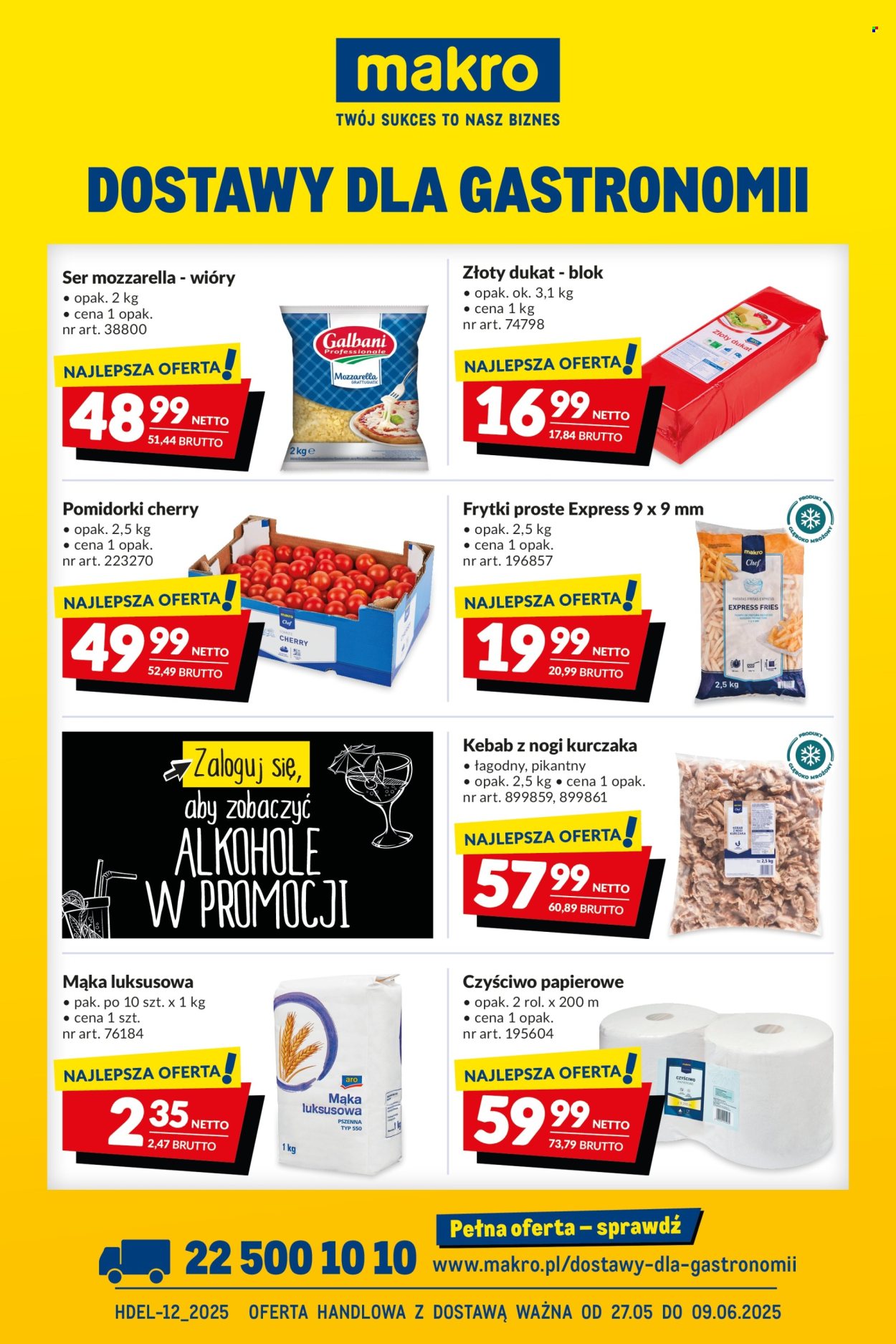 Leták Makro - 27.5.2025 - 9.6.2025. Strana 1
