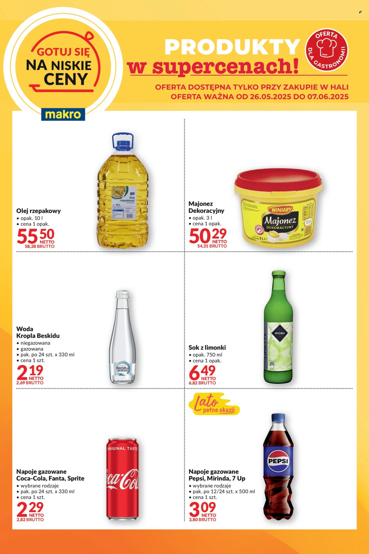 Leták Makro - 26.5.2025 - 7.6.2025. Strana 1