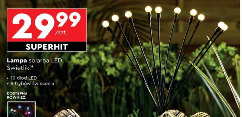 Lampa solarna LED Świetliki