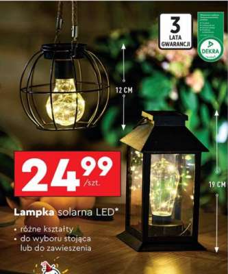 Lampka solarna LED