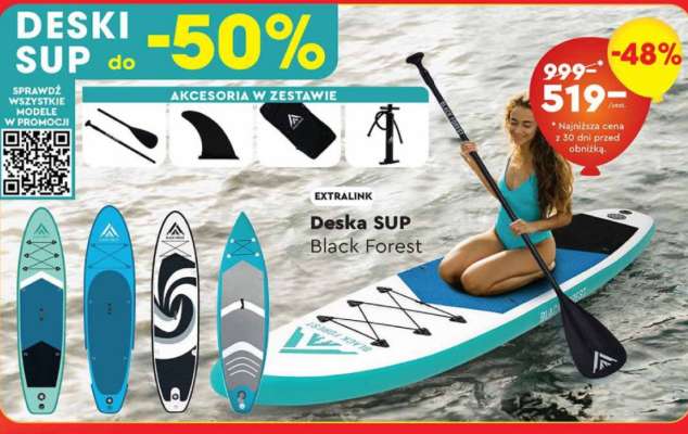 Deska SUP Black Forest