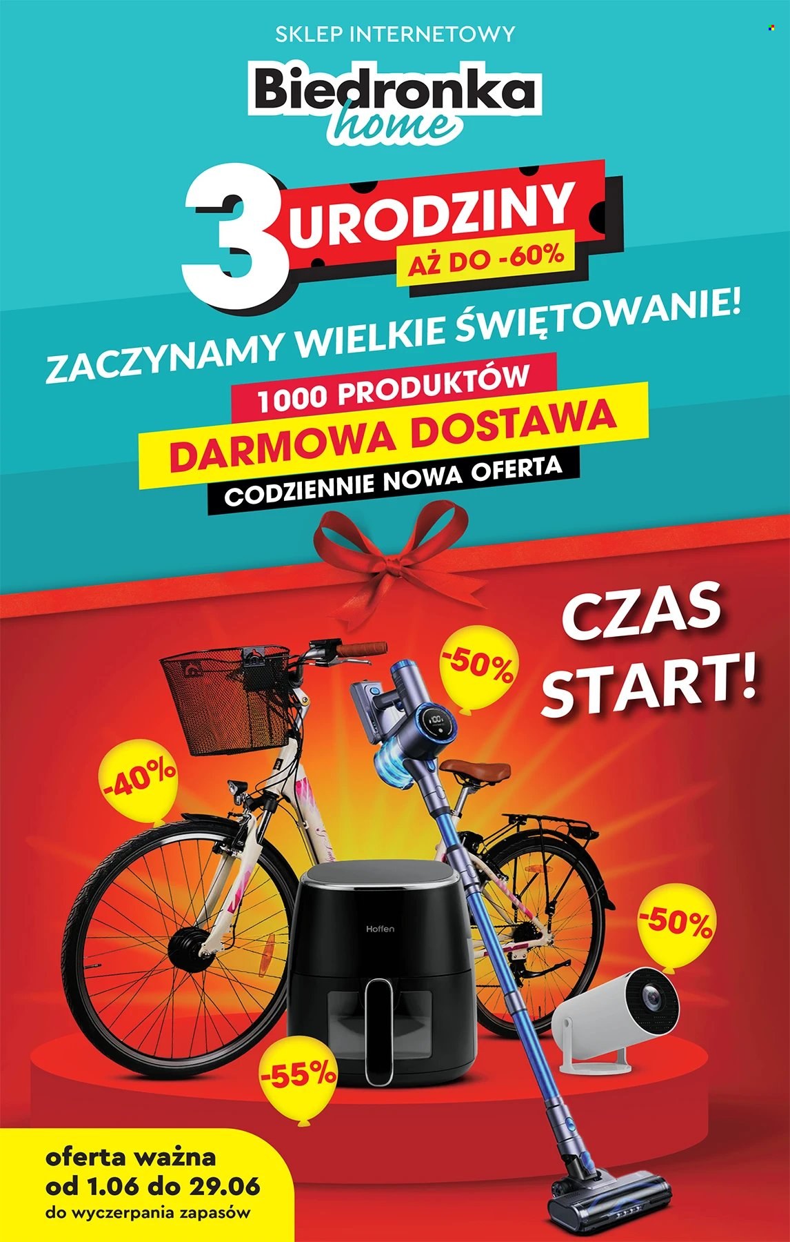Gazetka Biedronka - 1.06.2025 - 29.06.2025. Strona 1