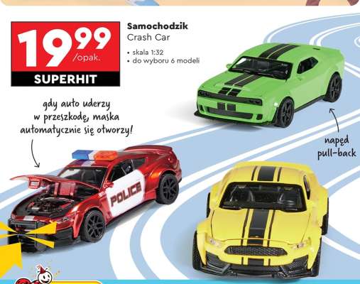 Samochodzik Crash Car