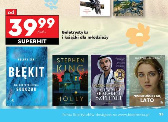 Beletrystyka i książki dla młodzieży
