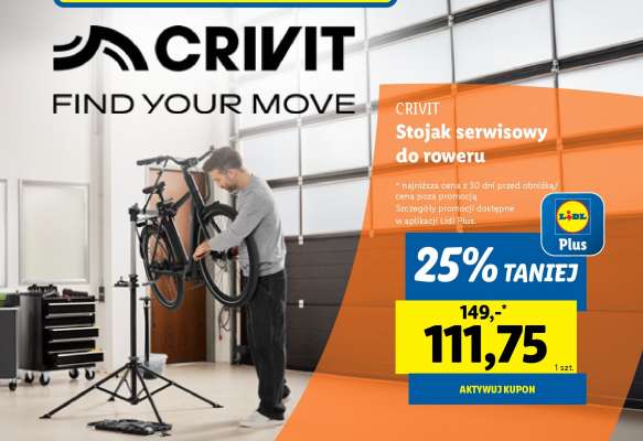 CRIVIT Stojak serwisowy do roweru