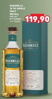 BUSHMILLS 10 YO SINGLE MALT