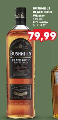 BUSHMILLS BLACK BUSH
