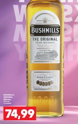 BUSHMILLS ORIGINAL