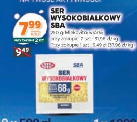SER WYSOKOBIAŁKOWY SBA