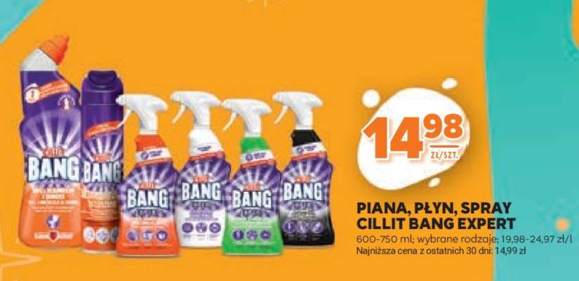 Piana, Płyn, Spray Cillit Bang Expert