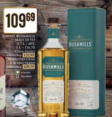 Whisky Bushmills Malt 10 YO