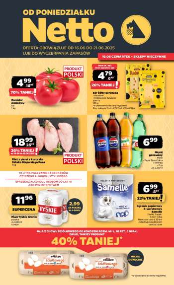 Gazetka Netto - 16.06.2025 - 21.06.2025.