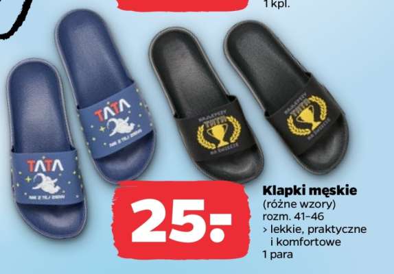 Klapki męskie