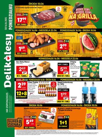 Gazetka Delikatesy Centrum - 16.06.2025 - 22.06.2025.