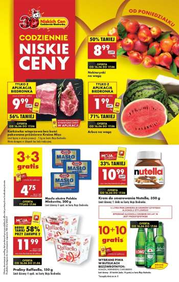 Gazetka Biedronka - 16.06.2025 - 21.06.2025.