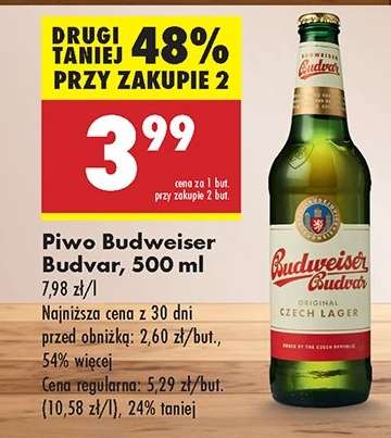 Piwo Budweiser Budvar 500 ml