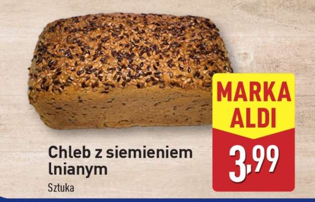 Chleb z siemieniem lnianym