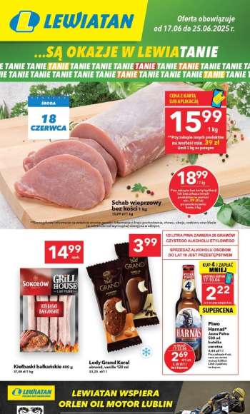 Gazetka Lewiatan - 17.06.2025 - 25.06.2025.