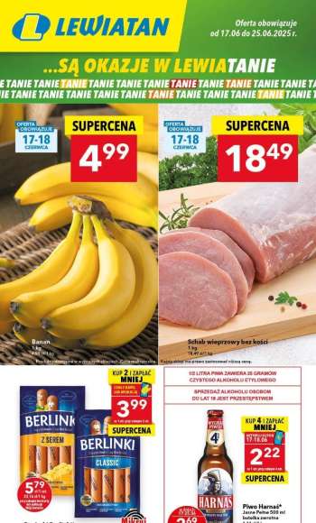 Gazetka Lewiatan - 17.06.2025 - 25.06.2025.