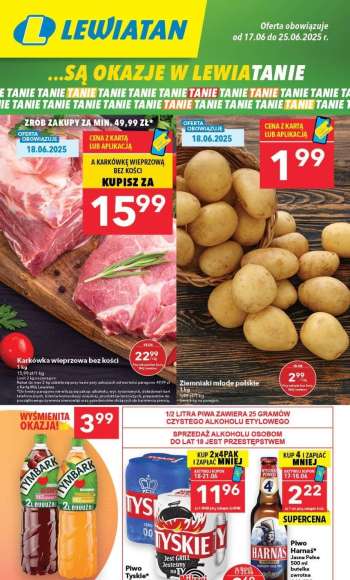 Gazetka Lewiatan - 17.06.2025 - 25.06.2025.