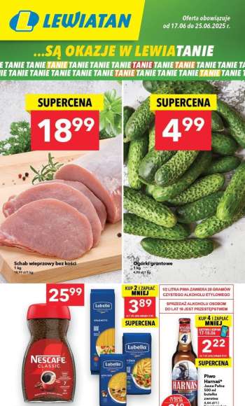 Gazetka Lewiatan - 17.06.2025 - 25.06.2025.