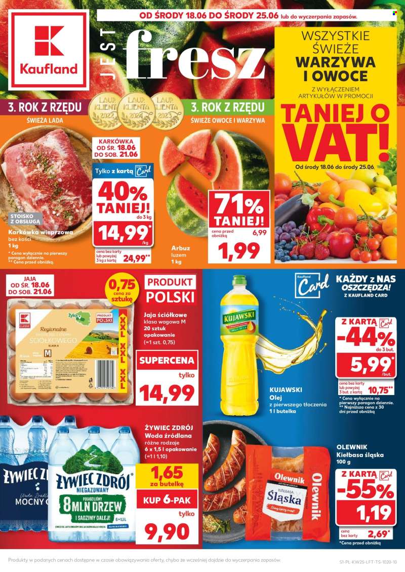 Gazetka Kaufland - 18.06.2025 - 25.06.2025.
