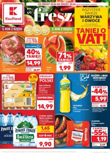 Gazetka Kaufland - 18.06.2025 - 25.06.2025.