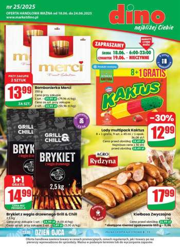 Gazetka Dino - 18.06.2025 - 24.06.2025.