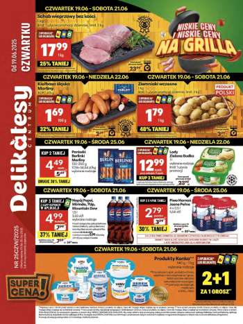 Gazetka Delikatesy Centrum - 19.06.2025 - 25.06.2025.