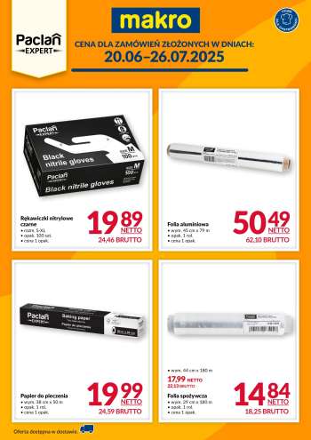 Gazetka Makro - 20.06.2025 - 26.07.2025.
