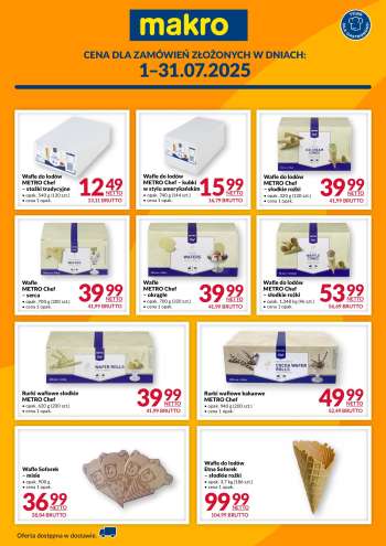 Gazetka Makro - 1.07.2025 - 31.07.2025.
