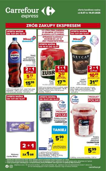 Gazetka Carrefour Express - 8.07.2025 - 14.07.2025.
