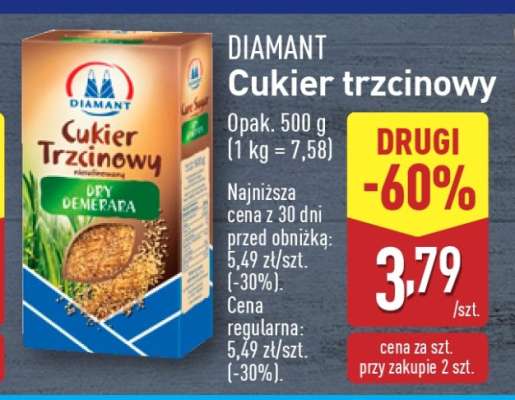 DIAMANT Cukier trzcinowy
