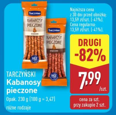 TARCZYŃSKI Kabanosy pieczone