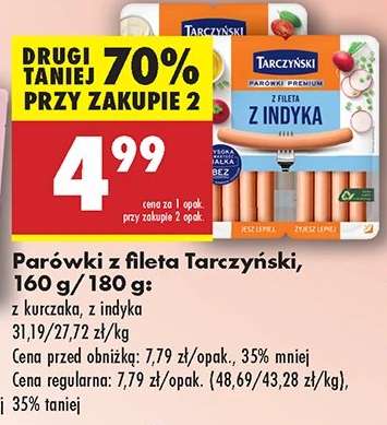 Parówki z fileta Tarczyński