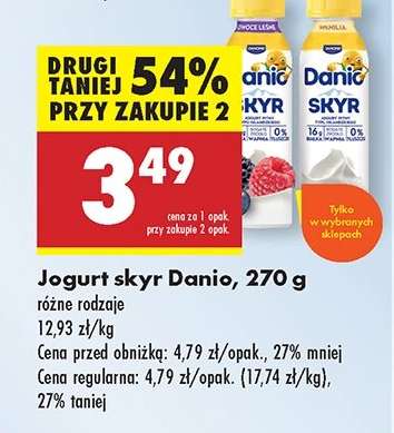 Jogurt skyr Danio, 270 g