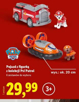 Pojazd z figurką z kolekcji Psi Patrol