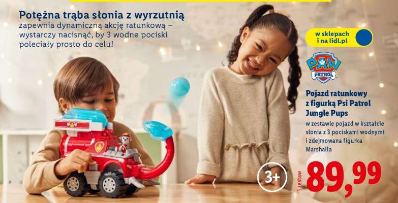 Pojazd ratunkowy z figurką Psi Patrol Jungle Pups