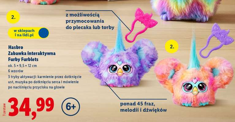 Hasbro Zabawka interaktywna Furby Furblets