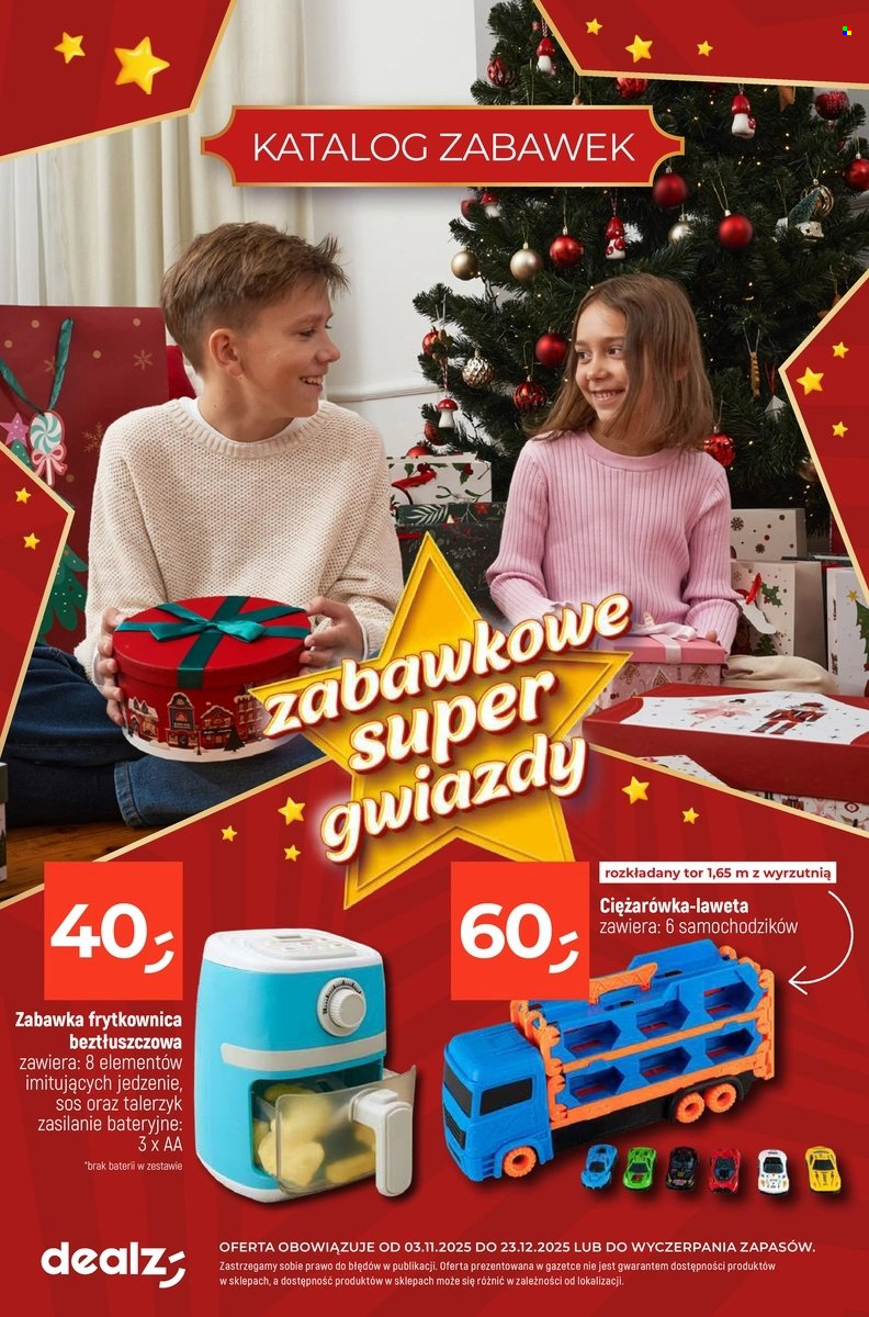 Gazetka Dealz - 3.11.2025 - 23.12.2025. Strona 1