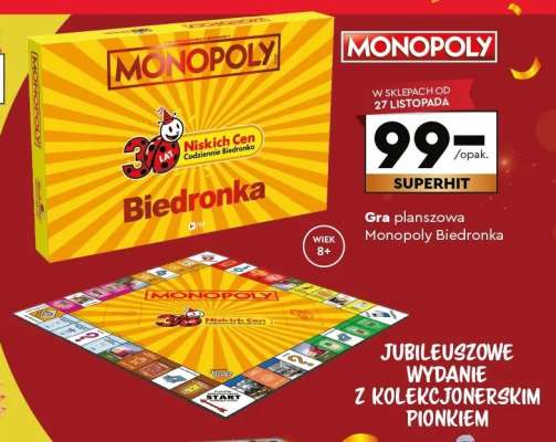Gra planszowa Monopoly Biedronka