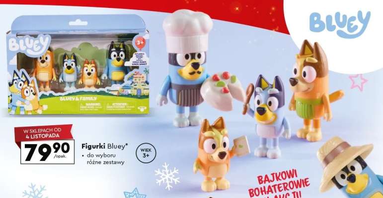 Figurki Bluey