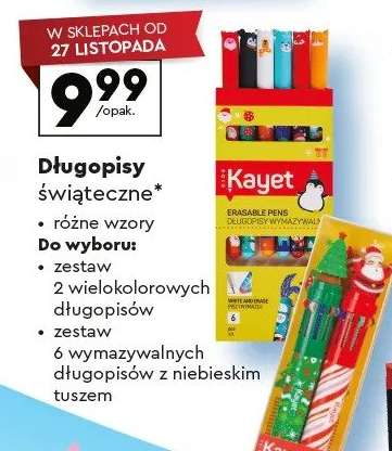 Długopisy świąteczne