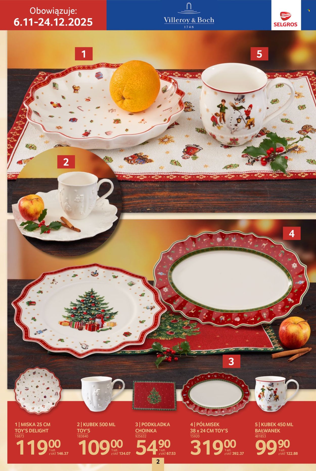 Gazetka Selgros - 6.11.2025 - 24.12.2025. Strona 2
